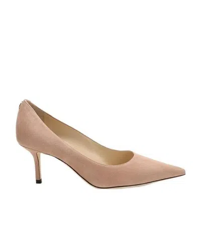 Jimmy Choo Pointed High Heels In Brown