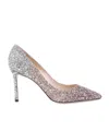 Jimmy Choo Pointed High Heels In Gray