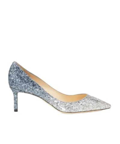 Jimmy Choo Pointed High Heels In Gray
