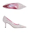 Jimmy Choo Love 100mm Glitter Pumps In Multicolor