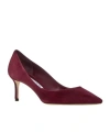 Jimmy Choo Pointed High Heels In Garnet