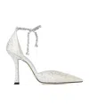 Jimmy Choo Pointed High Heels In White