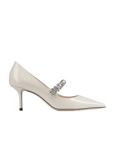 Jimmy Choo Bing 65 Pumps In White