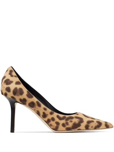 JIMMY CHOO JIMMY CHOO POINTED TOE BEIGE PUMPS