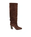 Jimmy Choo Pointed-toe Boots In Brown