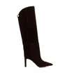Jimmy Choo Pointed-toe Boots In Brown