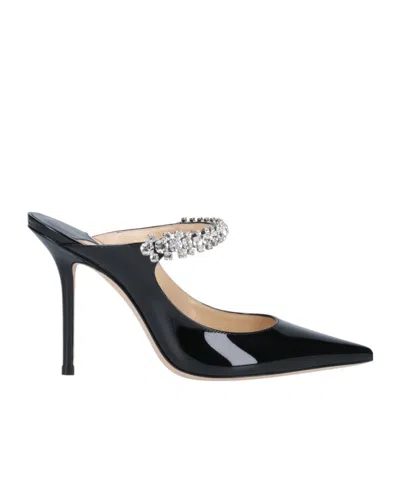 Jimmy Choo Pointed-toe Slip On Pumps In Black