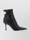 Jimmy Choo Camie Knotted-strap Leather Ankle Boots In Black