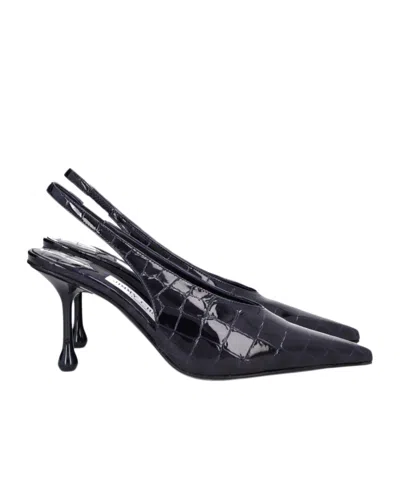 Jimmy Choo Pointed-toe High-heeled Sandals In Blue