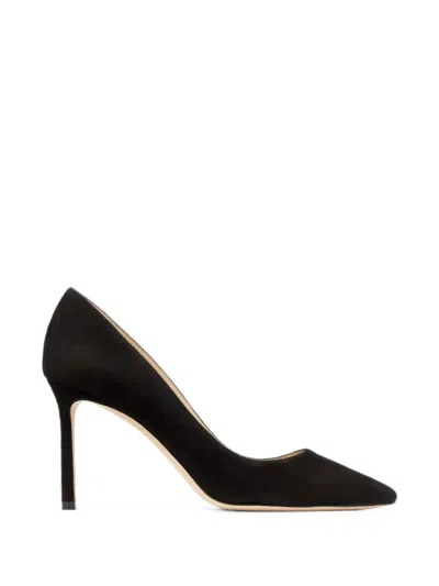 Jimmy Choo Fendi Beige Suede Fendi Force Light Ankle Boots In Black