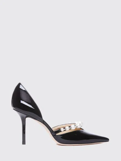 JIMMY CHOO JIMMY CHOO AURELIE 漆皮合成珍珠高跟鞋,H95044002