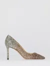 Jimmy Choo Glitter Degrade Pumps In Silver