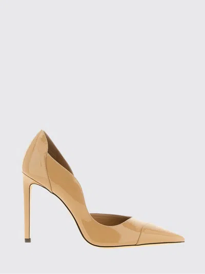 Jimmy Choo Brigitte 100 Patent Leather Pointed Toe Pumps In Neutral