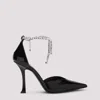 Jimmy Choo Black Leather Pumps