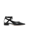 Jimmy Choo Low Shoes In Black Leather And Mesh In Black