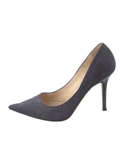 Pre-owned Jimmy Choo Pumps In Blue