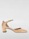 Jimmy Choo Pixie Ankle-strap Mary Janes Pumps In Beige
