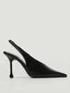 Jimmy Choo Leather Pointed Toe Sling Back Stiletto