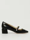 Jimmy Choo Closed Toe Chunky Heel Pump In Black