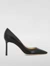 Jimmy Choo Romy 100mm Leather High-heel Pumps In Black