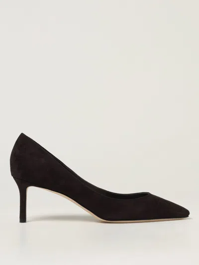 Jimmy Choo Pumps  Woman Color Coffee In Brown