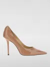 Jimmy Choo Patent Leather In Powder