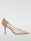 Jimmy Choo Love 85mm Crystal-embellished Pumps In Pink