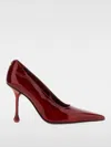Jimmy Choo Red Pointed Toe Pumps In Red