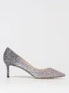 Jimmy Choo Pumps  Woman Color Silver In Silver
