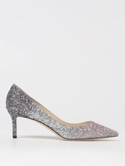 JIMMY CHOO PUMPS JIMMY CHOO WOMAN COLOR SILVER,425706061