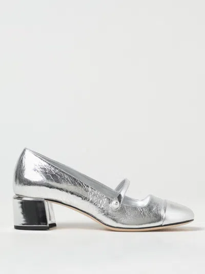 JIMMY CHOO PUMPS JIMMY CHOO WOMAN COLOR SILVER,G50093061