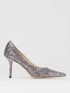 Jimmy Choo Woman Pumps Antique Rose Size 7 Textile Fibers In Pink