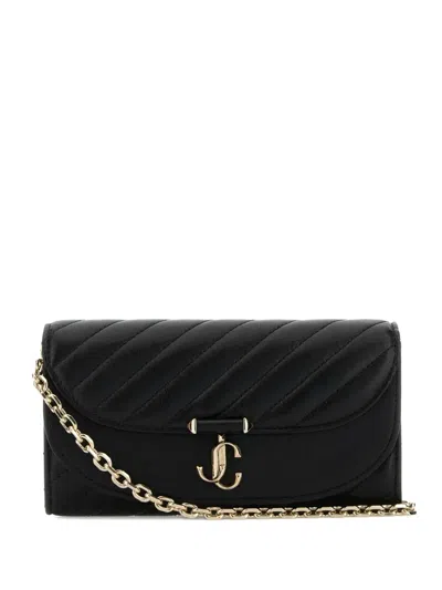 Jimmy Choo Quilted Leather Crossbody Bag