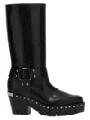 Jimmy Choo Black Quinn Boots In Black