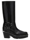 Jimmy Choo Black Quinn Boots In Black