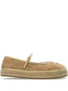 Jimmy Choo Raffia Espadrilles In Neutral