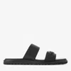 Jimmy Choo Open-toed Slippers In Black