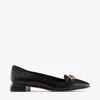 Jimmy Choo Ravi Flat In Black