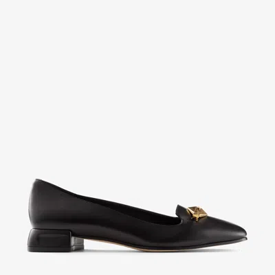 Jimmy Choo Ravi Flat In Black
