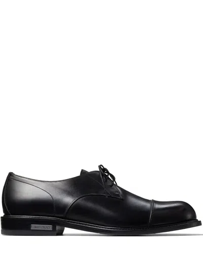 Jimmy Choo Ray Derby Shoes In Black