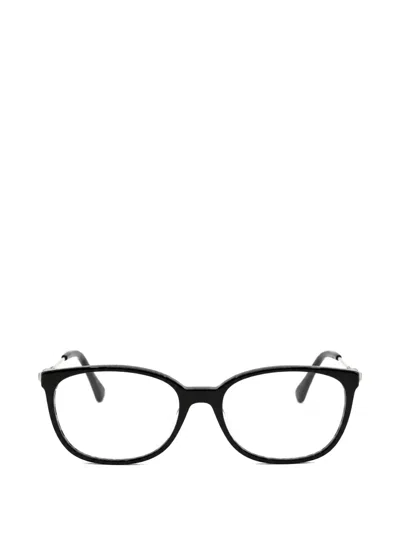 Jimmy Choo Rectangle-frame Glasses In White