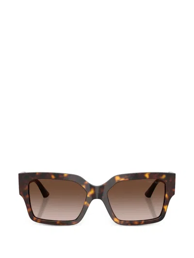 JIMMY CHOO RECTANGULAR-FRAME SUNGLASSES