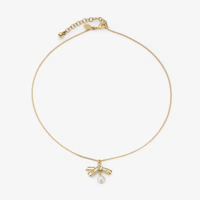 Jimmy Choo Ribbon Pendant Necklace