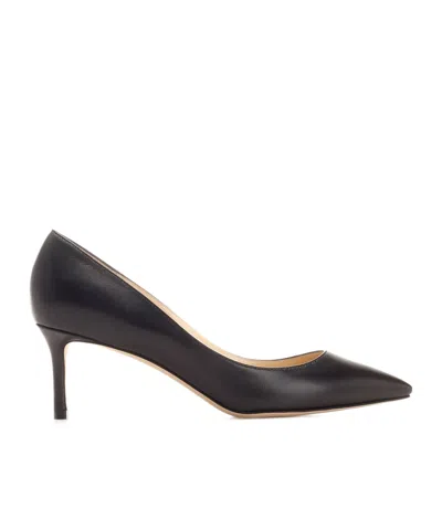 Jimmy Choo Pointed Toe Stiletto Heel Pumps In Black