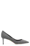 Jimmy Choo Elegant Pointy Toe Stiletto Heels In Grey