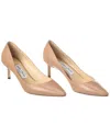 Jimmy Choo Romy Pumps In Balletpink Patent Leather In Pink