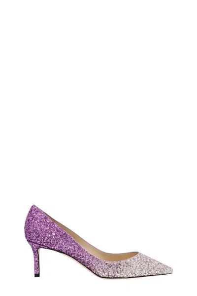 Jimmy Choo 'romy 60' Pumps In Purple