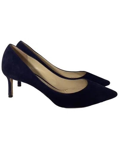 JIMMY CHOO JIMMY CHOO WOMEN'S SUEDE ROMY 60 PUMP (AUTHENTIC PRE-LOVED)