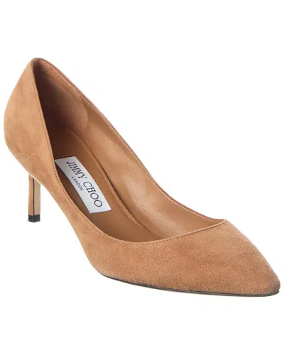 Jimmy Choo Romy 60 Suede Pump In Animal Print