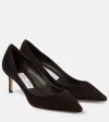 Jimmy Choo Women's Romy 60 Pointed Toe Pumps In Brown